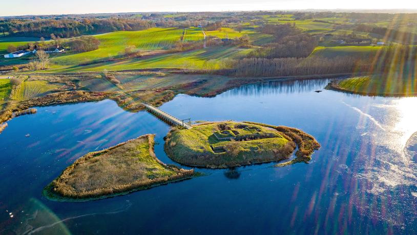 Næsholm Borgruin | Nygård Sø | Odsherred | Sjælland | Danmark